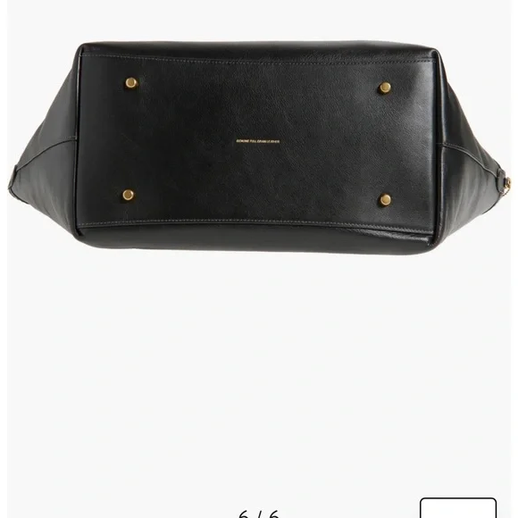 Coach Gramercy Leather Tote Black Leather NWT - Picture 7 of 12